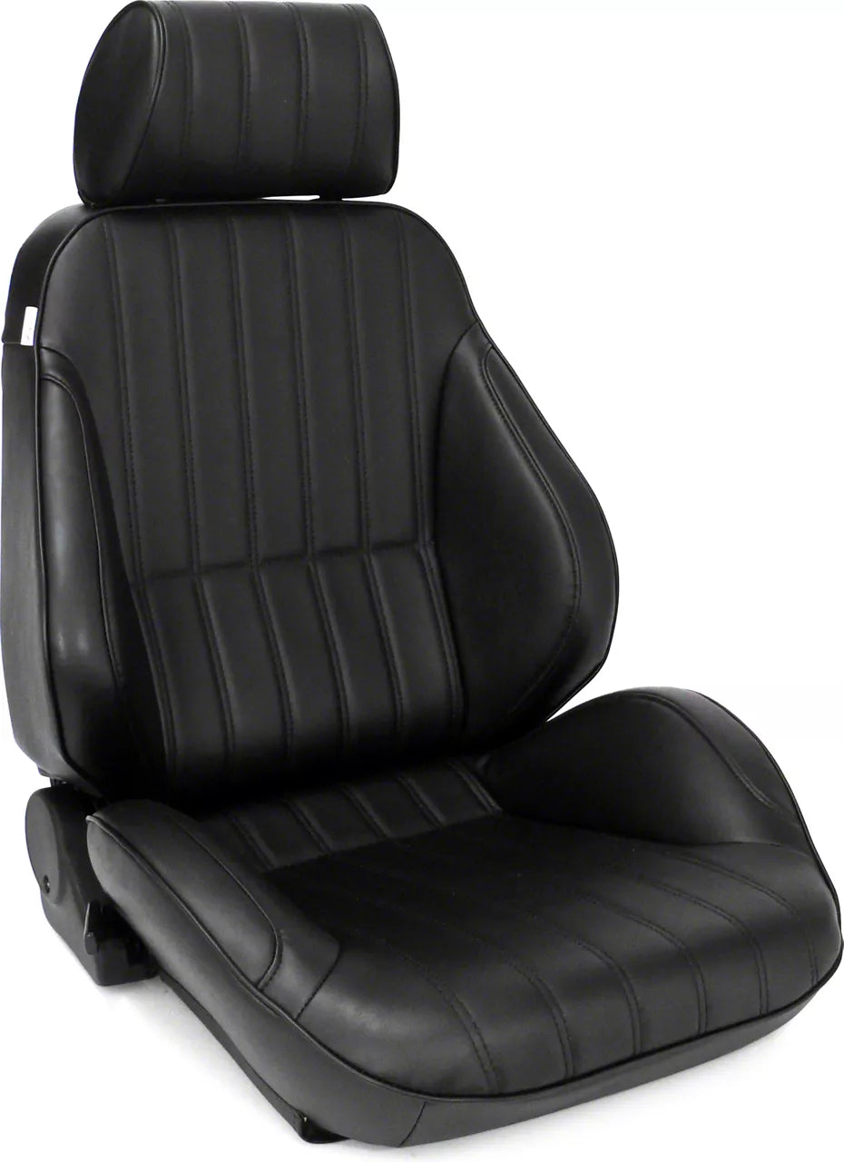 PROCAR SEAT RALLY XL RECLINER LEFT BLACK LEATHER