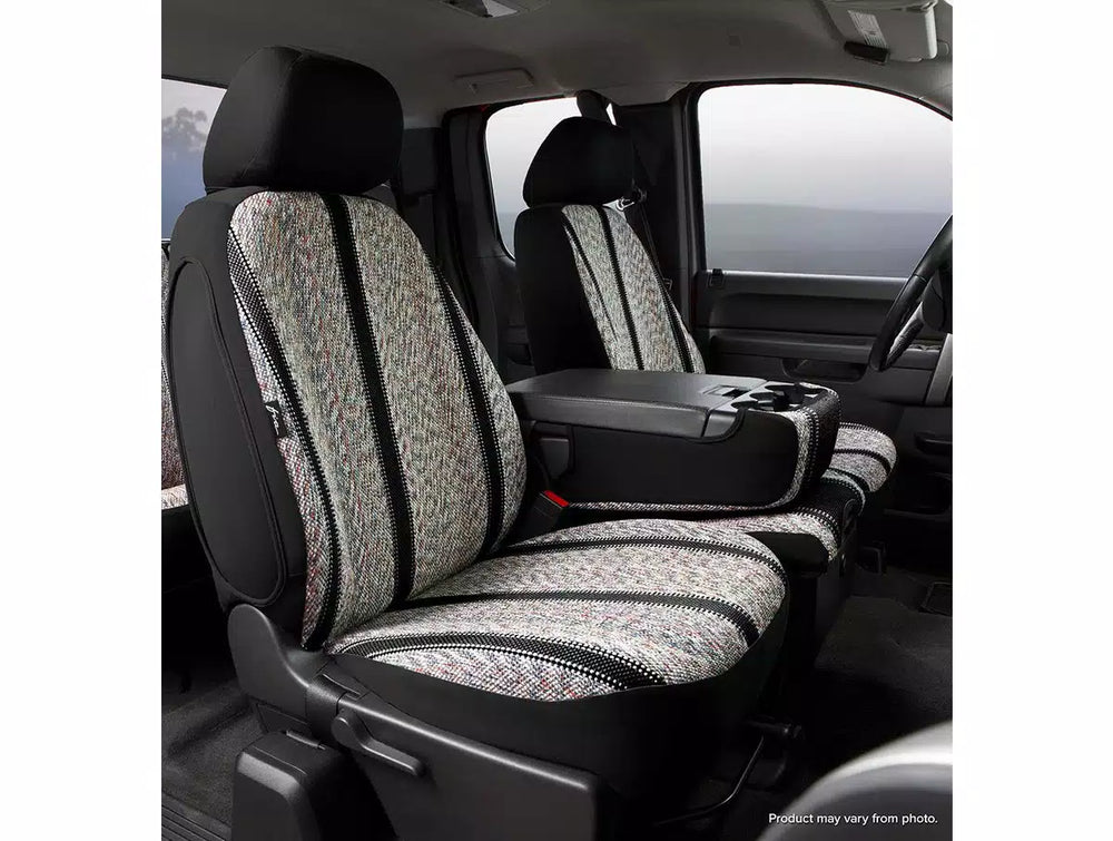 1014 SILVERADO/SIERRA TR FRONT 40/20/40 SEAT COVER BLACK