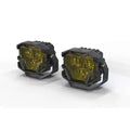 Morimoto 4Banger 2.0 NCS LED Pods (Flood / Yellow)(Set)
