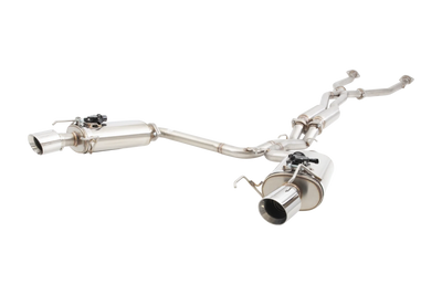 0513 LEXUS IS 250/350 6CYL DUAL CATBACK SYSTEM W/ VAREX MUFFLERS