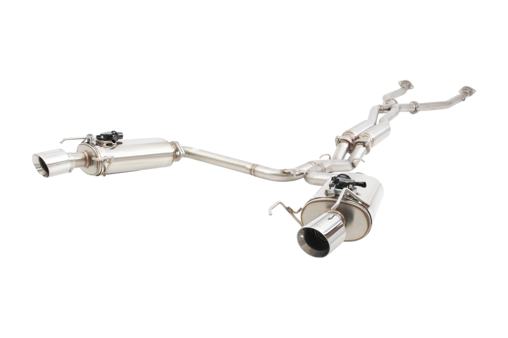 0513 LEXUS IS 250/350 6CYL DUAL CATBACK SYSTEM W/ VAREX MUFFLERS
