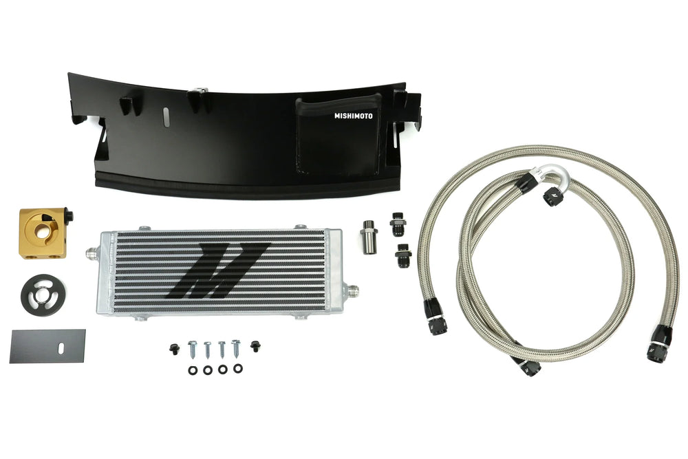 Mishimoto 2016+ Ford Focus RS Thermostatic Oil Cooler Kit - Silver