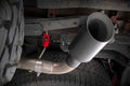 ~(64 lbs. 46X16X12)~ Dual Cat-Back Exhaust System w/ Black Tips (14-18 GM 1500 5.3L)