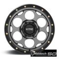 KM541 17X9 5X5.0 S-GRY BLK-LP -12MM
