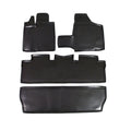 ~(12 lbs. 33X20X6)~ Profile Liners Front 2nd and 3rd Row Set Black Sienna 2004-2010