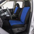 Covercraft 23-24 Ford SuperDuty Endura PrecisionFit Custom Front Row Seat Covers - Blue/Black