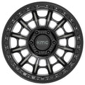 CARNAGE 17X9 6X5.5 00MM SATIN BLACK W/ GRAY TINT