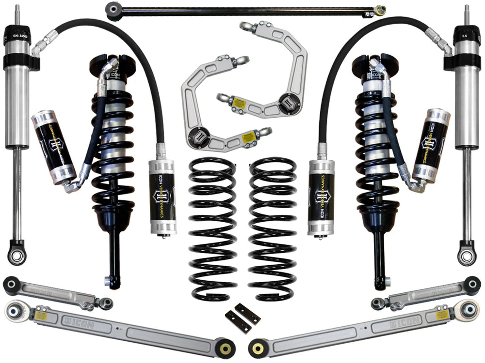 10-Up GX460 0-3.5 Inch Stage 6 Suspension System W Billet UCA Icon Vehicle Dynamics