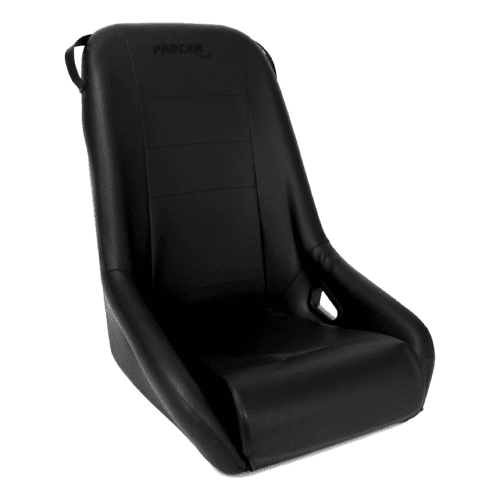 PROCAR SEAT BOMBER FIXED BACK COMMON BLACK VINYL