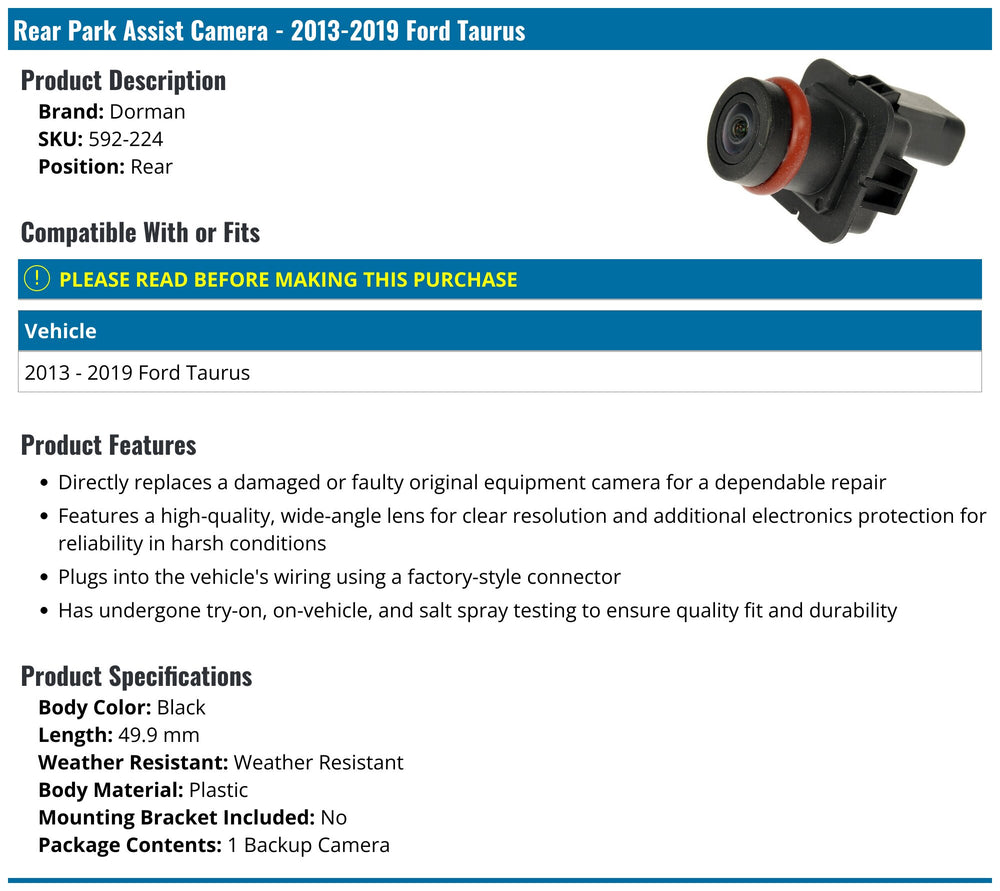 PARK ASSIST CAMERA