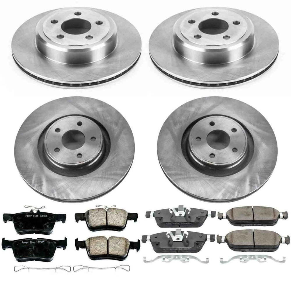 Power Stop 15-17 Lincoln MKC Front & Rear Autospecialty Brake Kit