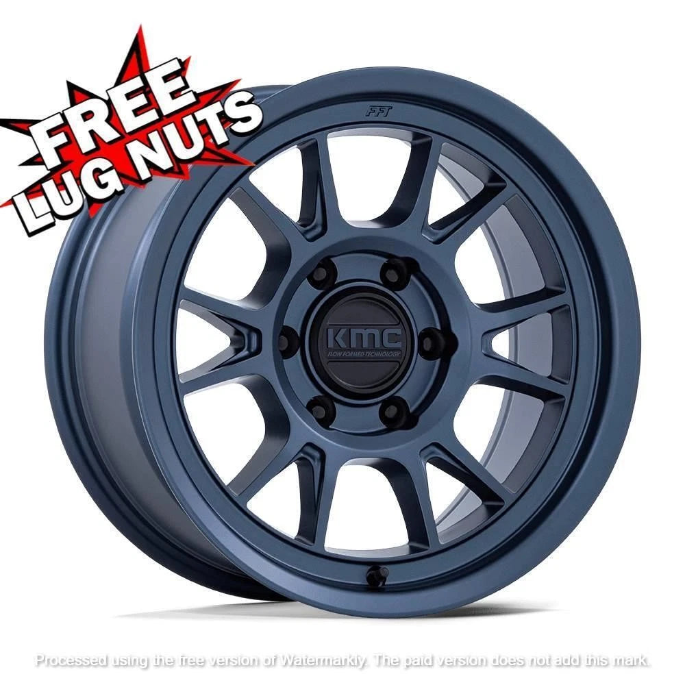 KM729 17X8.5 6X5.5 MTL-BLUE -10MM