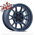 KM729 17X8.5 6X5.5 MTL-BLUE -10MM