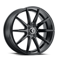 KRAZE COSMOS KR194 GLOSS BLACK 18X8 5-114.3 40MM 72.62MM