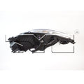 RH HEADLAMP LENS/HOUSING HALOGEN MAZDA 6 20092010