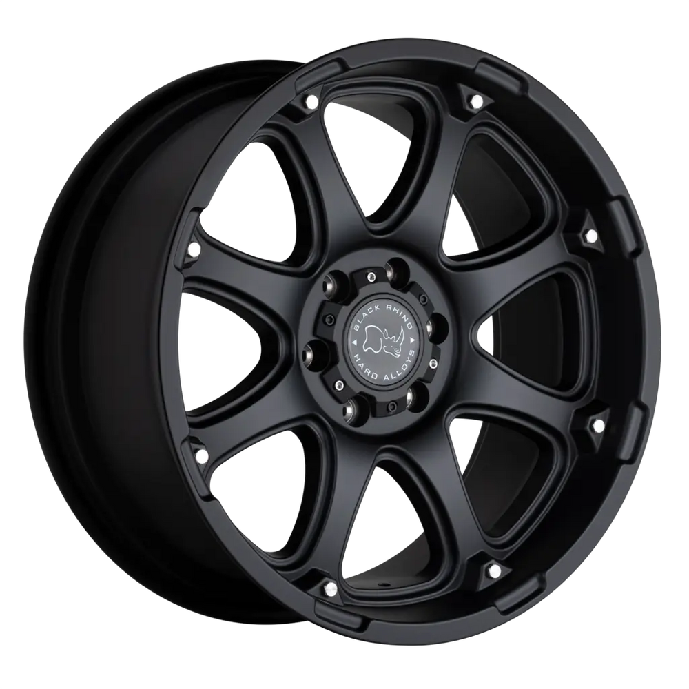 GLAMIS 17x9.0 5/127 ET12 CB78.1 MATTE BLK