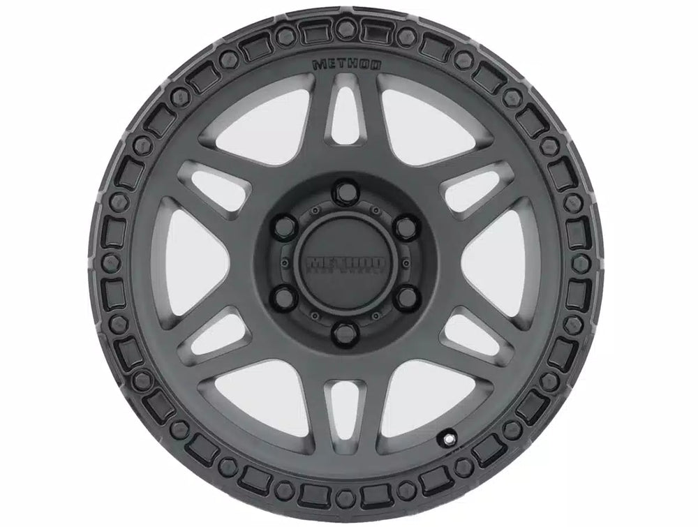 Method MR312 17x9 18mm Offset 6x5.5 106.25 HB Double Black Wheel