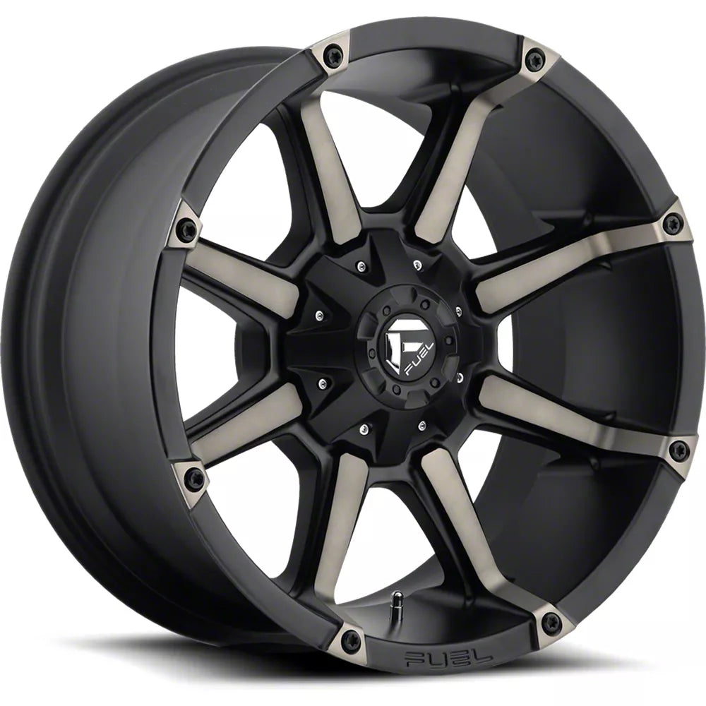 ~(43 lbs. 23X23X12)~ COUPLER 20x9 8x165.10 MATTE BLACK DOUBLE DARK TINT (1 mm)