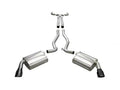 2.5 Inch Cat-Back Plus X-Pipe Sport Exhaust Dual Rear Exit 4.0 Inch Black Tips 10-15 Chevrolet Camaro SS Manual Trans 6.2L V8 Stainless Steel Corsa Performance