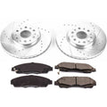 Power Stop 17-18 GMC Acadia Front & Rear Z23 Evolution Sport Brake Kit