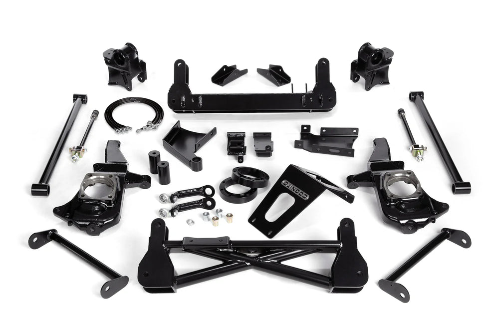 Cognito Motorsports silver lift kit