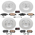 Power Stop 2011 Audi S4 Front & Rear Z23 Evolution Sport Coated Brake Kit