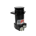 ~(6 lbs. 10X10X6)~ Pro Touring Black Anodized Remote Reservoir Kit no.6AN Return no.10AN Feed PSC Performance Steering Components