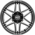 FOLSOM 20x10 6x139.70 GLOSS BLACK MILLED (18 mm)