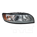 CAPA 0811 VL S40/V50 HALOGEN HEADLIGHT ASSY RH