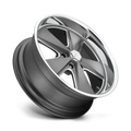 Wheel Pros Helo HE891 20X8.5 5X115 G-BLK W/ACC 35MM HE89128515335