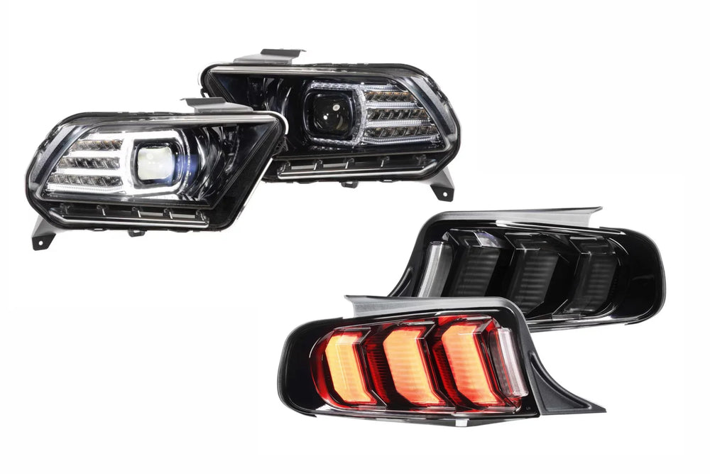 10-12 MUSTANG HEADS AND SMOKED TAIL