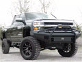 0306 SILVERADO HD 2500/3500 FRONT ELITE RANCH BUMPER W/ PRERUNNER GUARD W/ TOW