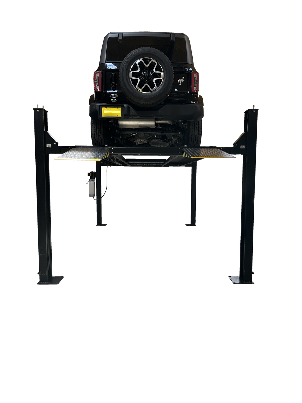 9K DELUXE XLT STORAGE LIFT W/POLY CASTERS DRIP TRAYS & JACK TRAY