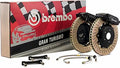 Brembo 07-15 TT 2.0T Front GT BBK 6 Piston Cast 355x32 2pc Rotor Drilled-Black