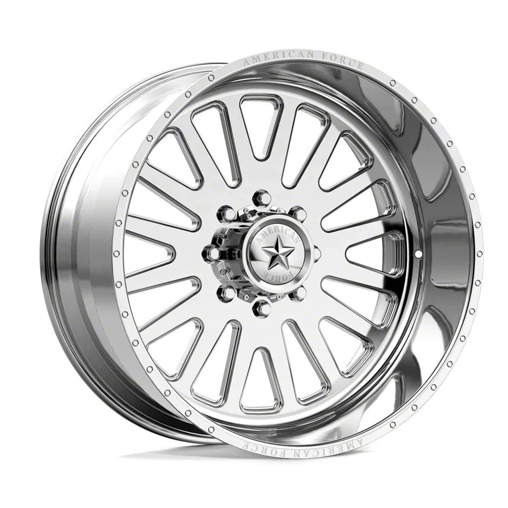 American Force Wheels silver auto part