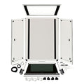 Westin 19-23 Chevrolet Silverado/Sierra CC 1500 5.8ft EXP Truck Cap Sldng Wndw - White (Box 1 ONLY)