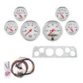 AutoMeter Phantom 64-66 Chevy Truck Billet Panel/Gauge Kit - 3-3/8in. (x2) & 2-1/16in. (x4)