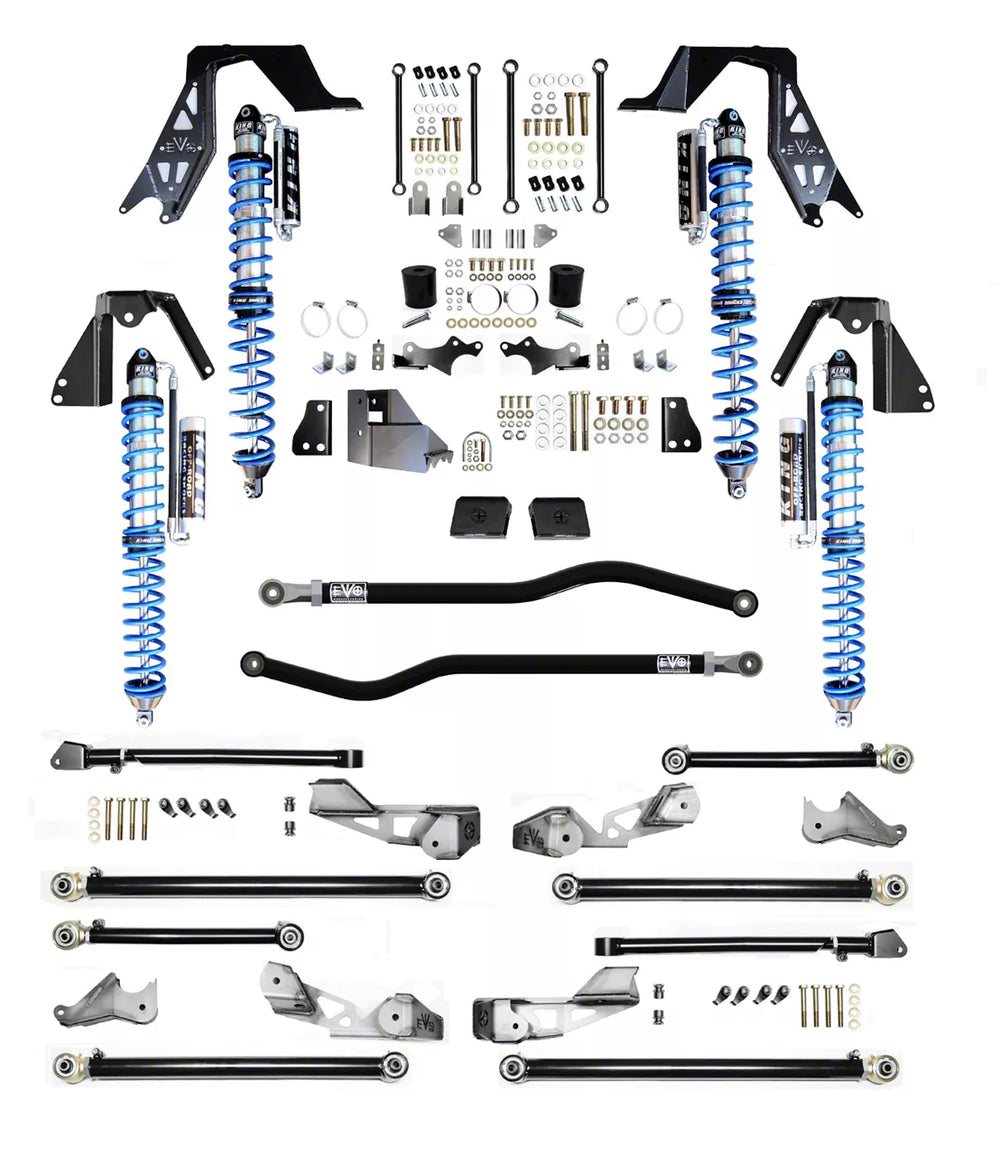 ~(356 lbs. 64X40X17)~ EVO MFG JLU High Clearance PRO Long Arm NV2514 BLACK for pricing only use components