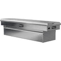18X27X71 INCH DIAMOND TREAD ALUMINUM CROSSOVER TRUCK BOX