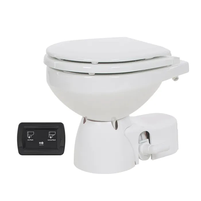 QFE2 TOILET W/PUMP CMPCT 24V