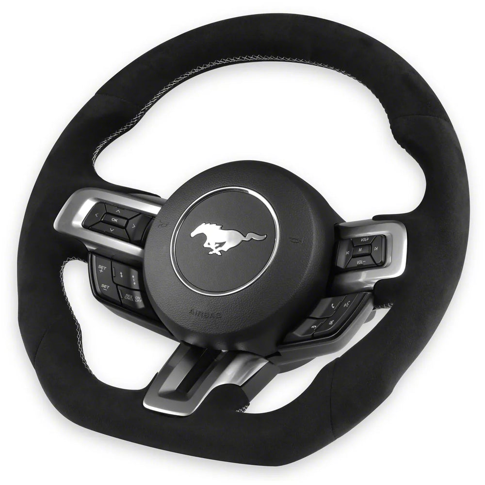 STEERING WHEEL- ALCANTARA