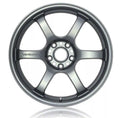 Gram Lights 57DR 19x9.5 +25 5x112 Gunblue 2 Wheel