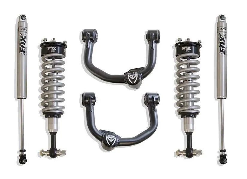 0913 F150 2WD/4WD COMPLETE 2.5IN LEVELING KIT W/FOX COIL OVER/SHOCKS