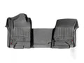 WeatherTech Black Front and Rear Floorliners - Over The Hump For Vinyl Floors Fits -20-19 Chevrolet GMC 449671V-449662V