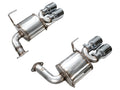 AWE Tuning 22-25 Subaru VB WRX Touring Edition Axle-Back Exhaust - Chrome Silver Tips