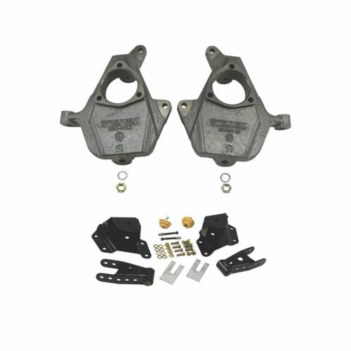 Belltech 99-06 Chevrolet Silverado/GMC Sierra Lowering Kit (2in Front/4in Rear) - W/O Shocks