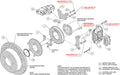 Wilwood EPB Rear Kit FDLI Small Ford 2.36 OffSet