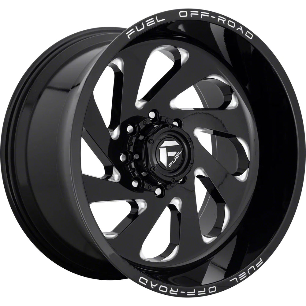 D637 20X10 6X5.5 GL-BLK-MIL -19MM