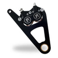 Performance Machine Front Bracket Assy - HD #1230 - Alum - Chrome