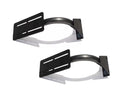 ~(18 lbs. 18X8X8)~ Destroyer RotoPax 2 or 3 gallon Mounts (Pair) Bare Steel 2007-2017 Jeep JK Wrangler